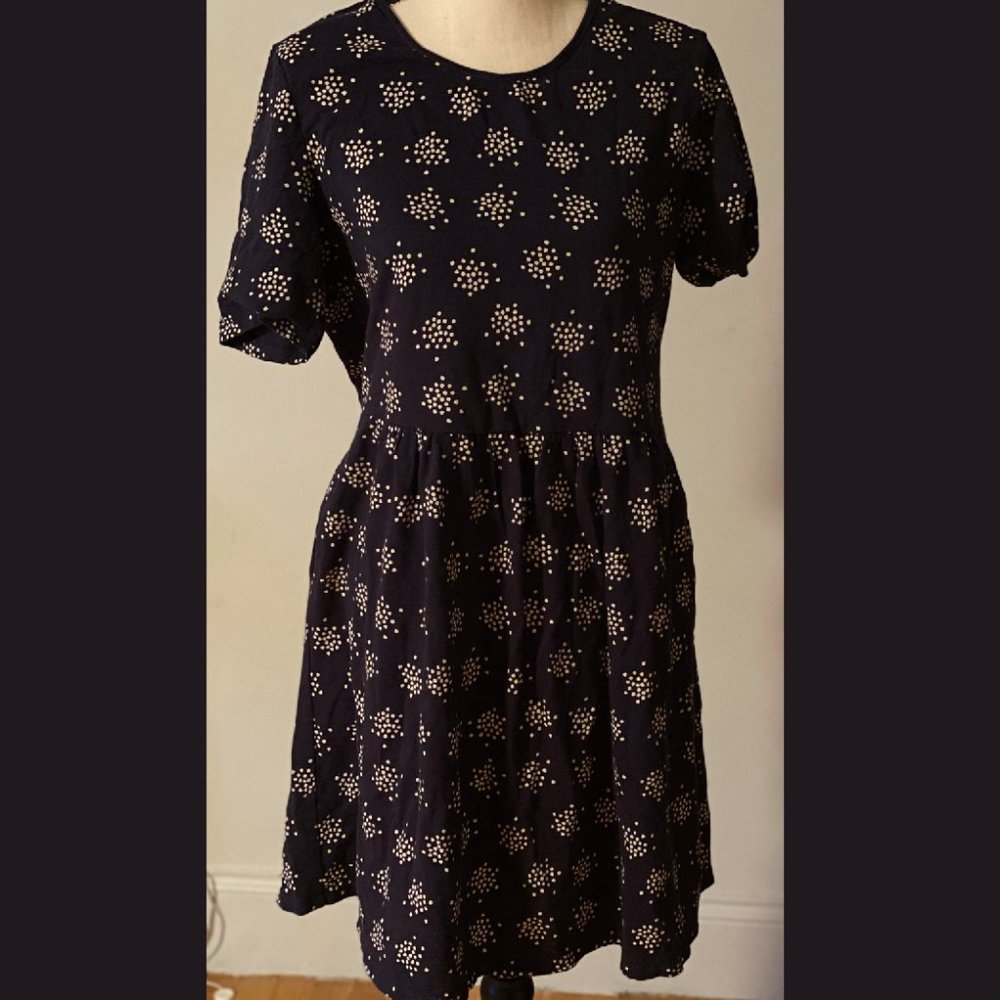 Navy Blue Boden Dress